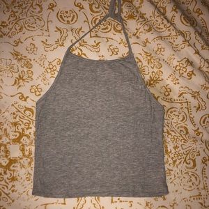 Brandy Melville grey halter